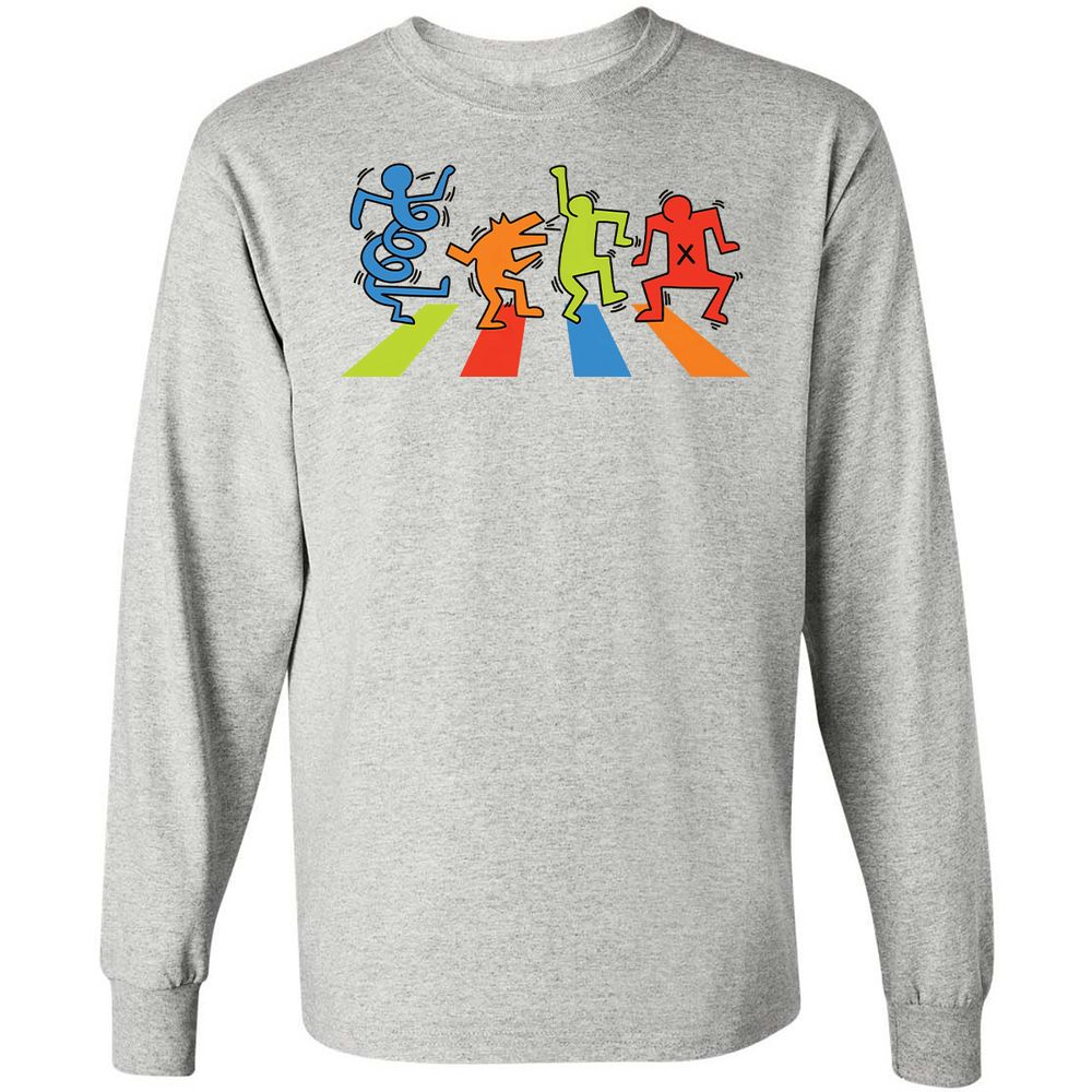 Long Sleeve T-Shirt - 8F98W92E - Ash - 5