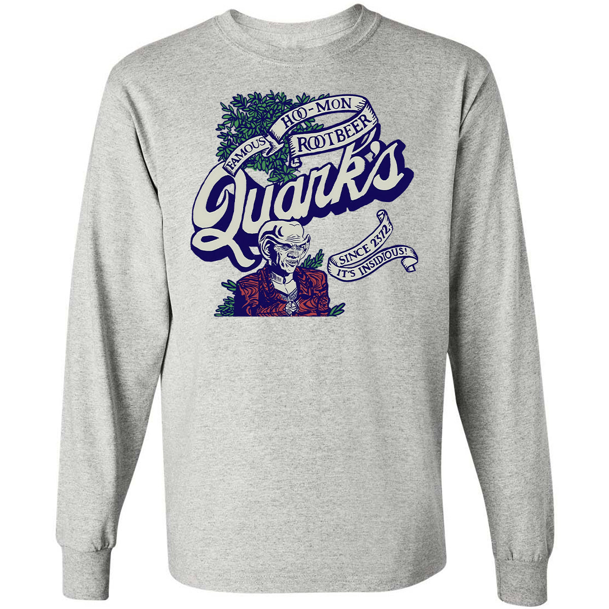 Long Sleeve T-Shirt - XU1QG7ZF - Ash - 5