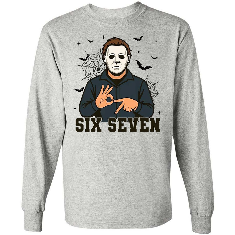 Long Sleeve T-Shirt - LHNJ12B5 - Ash - 5