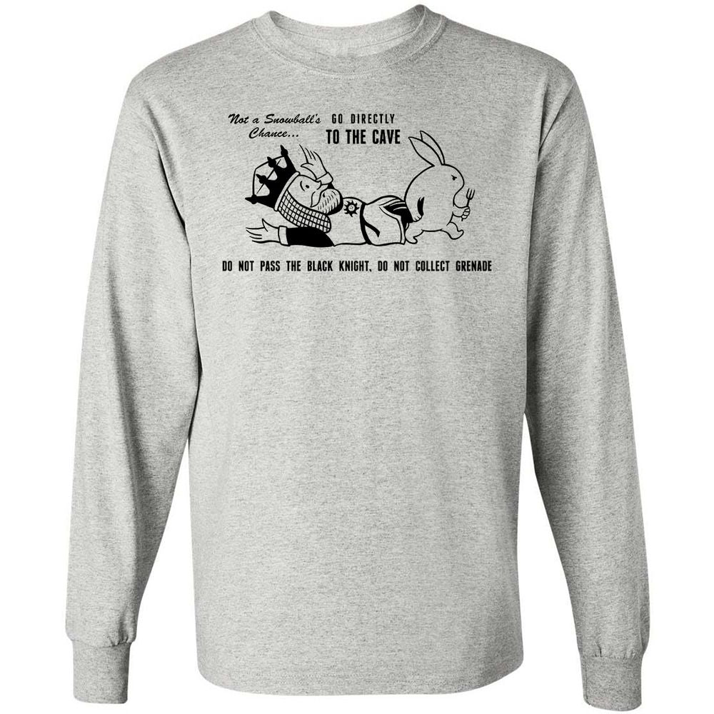 Long Sleeve T-Shirt - QNDSKGCR - Ash - 5