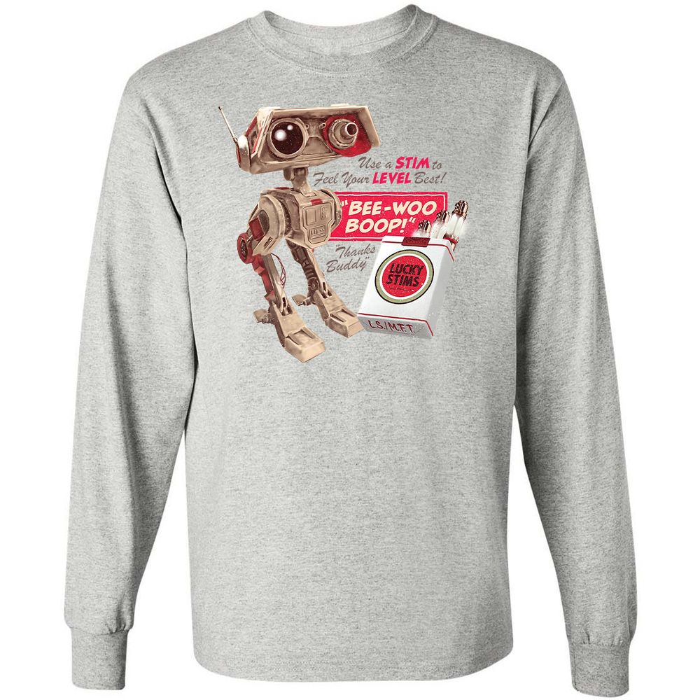 Long Sleeve T-Shirt - 8B7T6LLY - Ash - 5