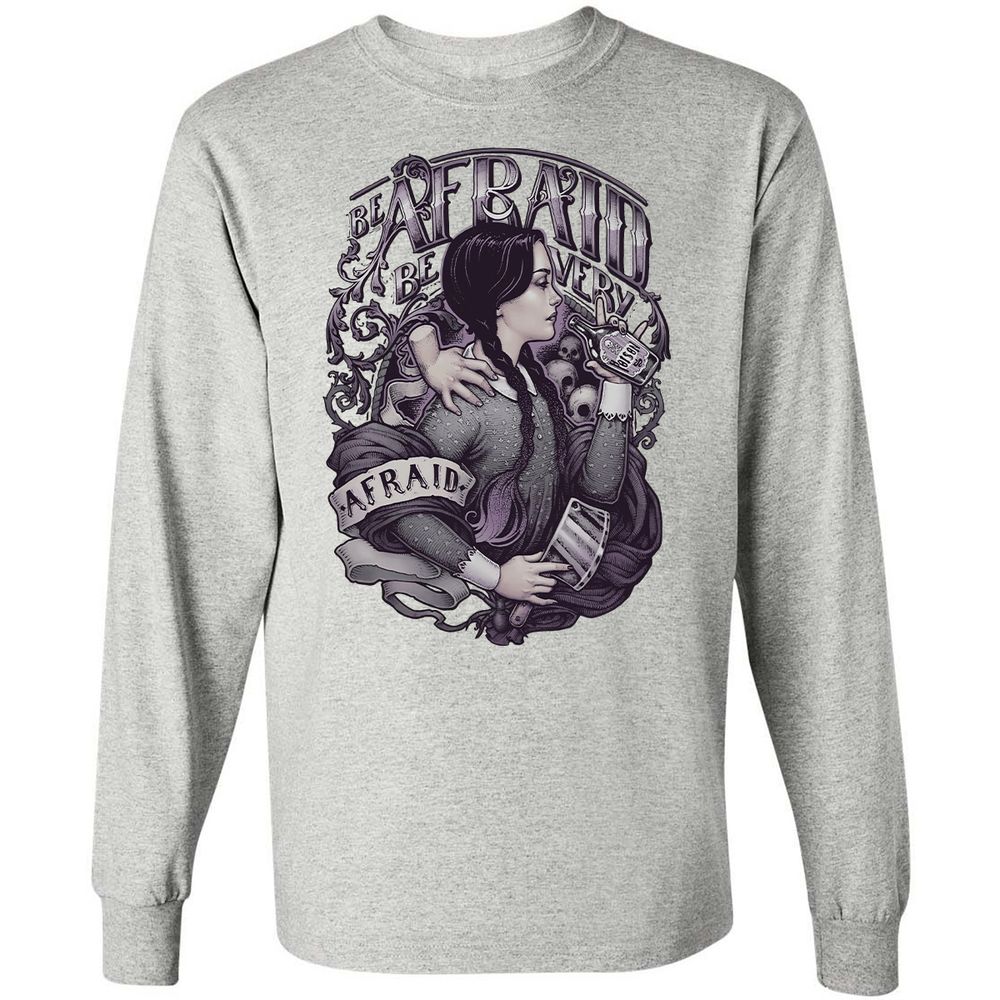 Long Sleeve T-Shirt - XGS3RDVK - Ash - 5