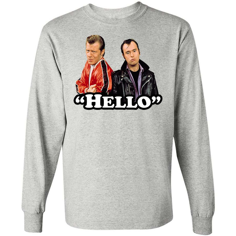 Long Sleeve T-Shirt - EAH4RNDV - Ash - 5