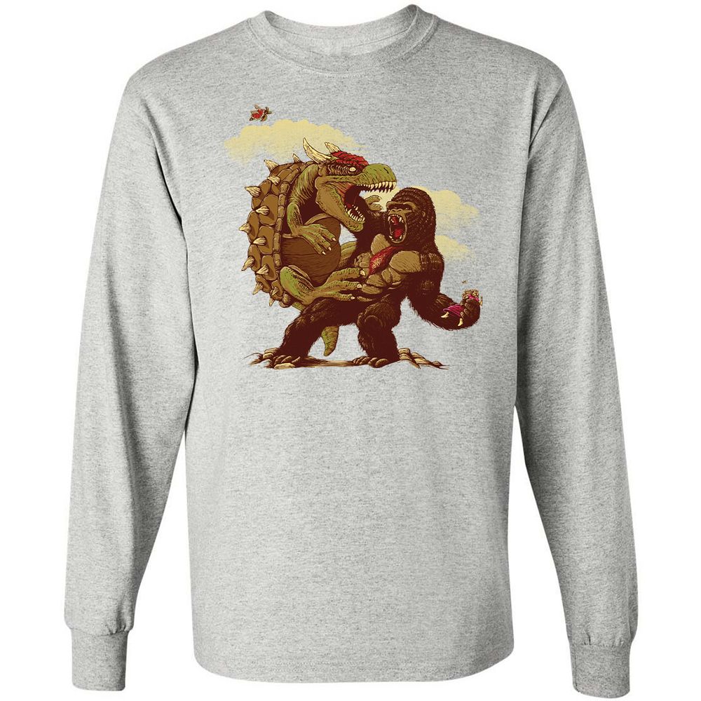 Long Sleeve T-Shirt - KKKYHV24 - Ash - 5