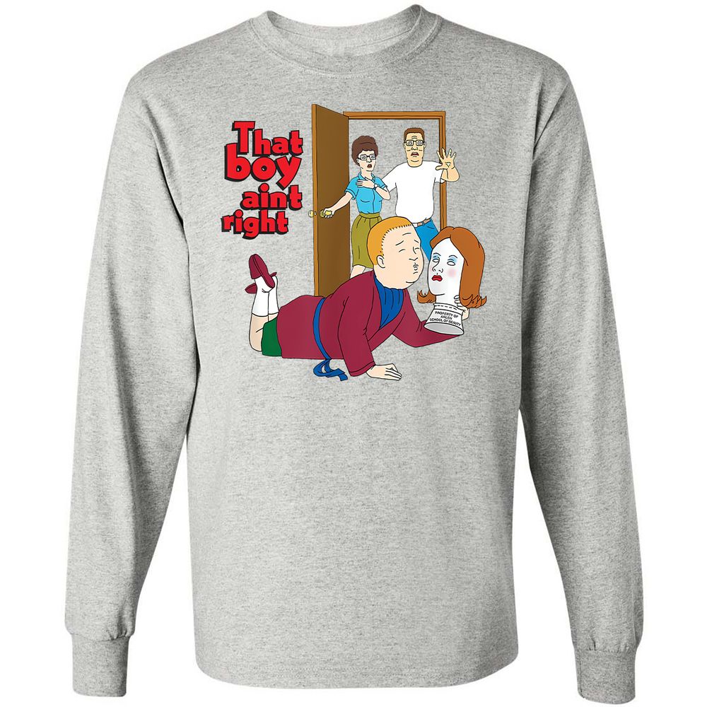 Long Sleeve T-Shirt - X85N86QN - Ash - 5