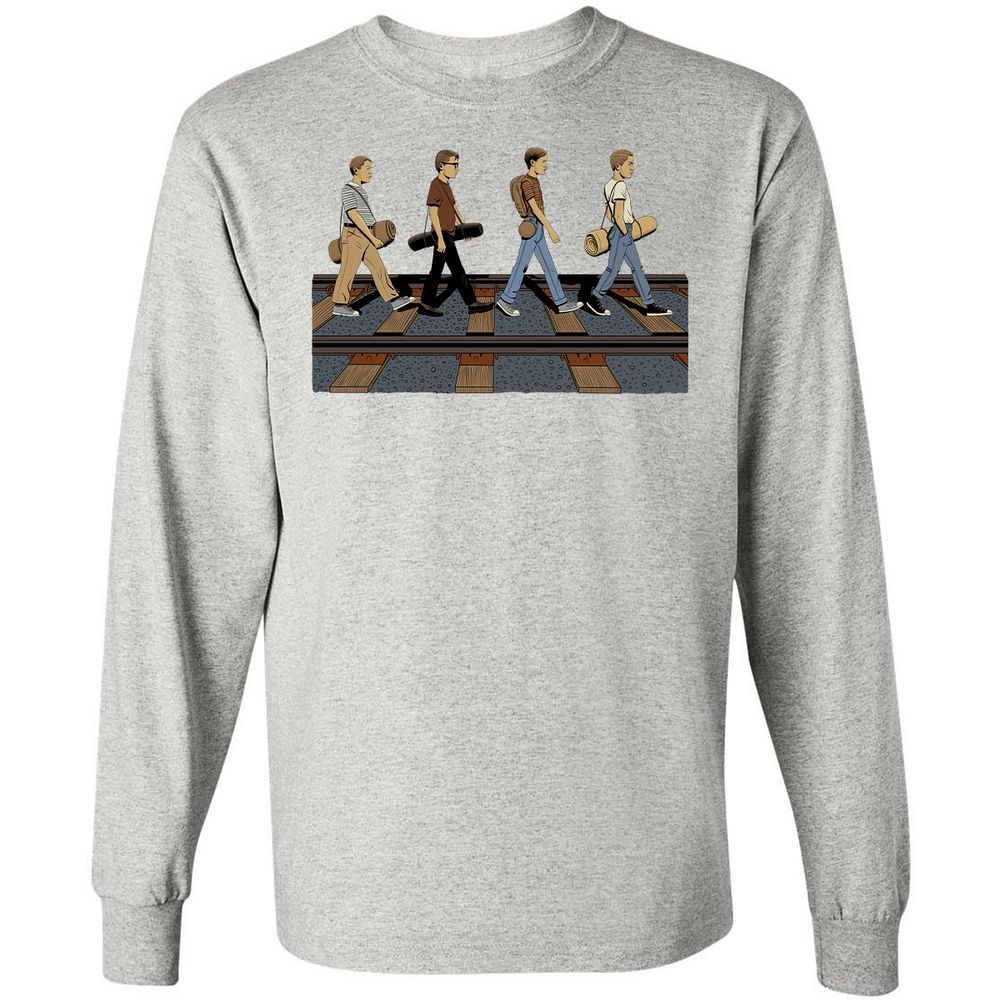 Long Sleeve T-Shirt - GEW8LYDN - Ash - 5