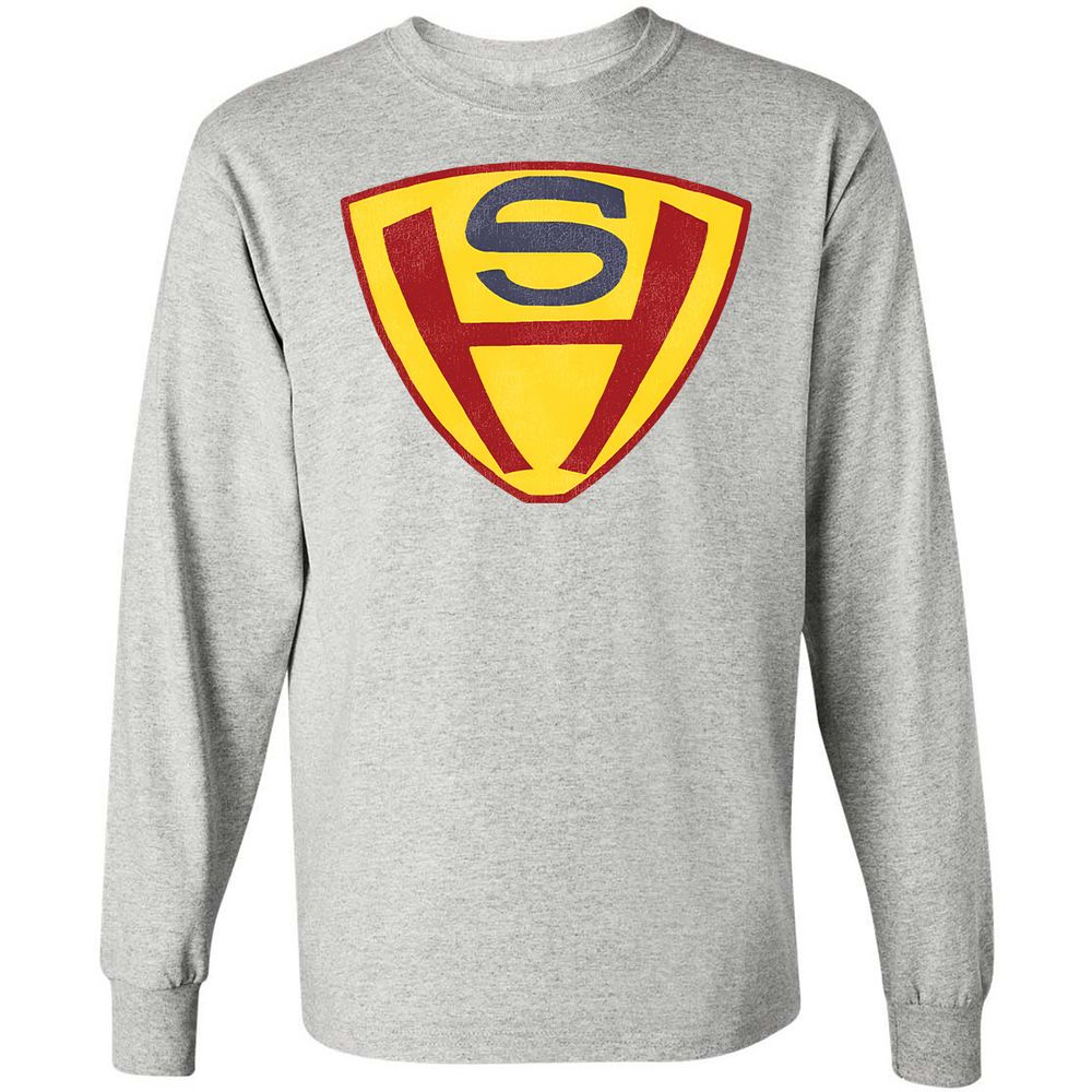 Long Sleeve T-Shirt - 42KQGYUL - Ash - 5