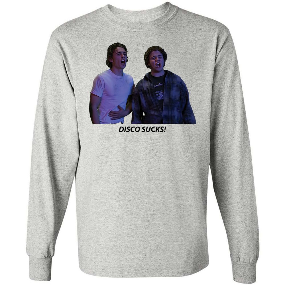 Long Sleeve T-Shirt - HQD3BWGF - Ash - 5