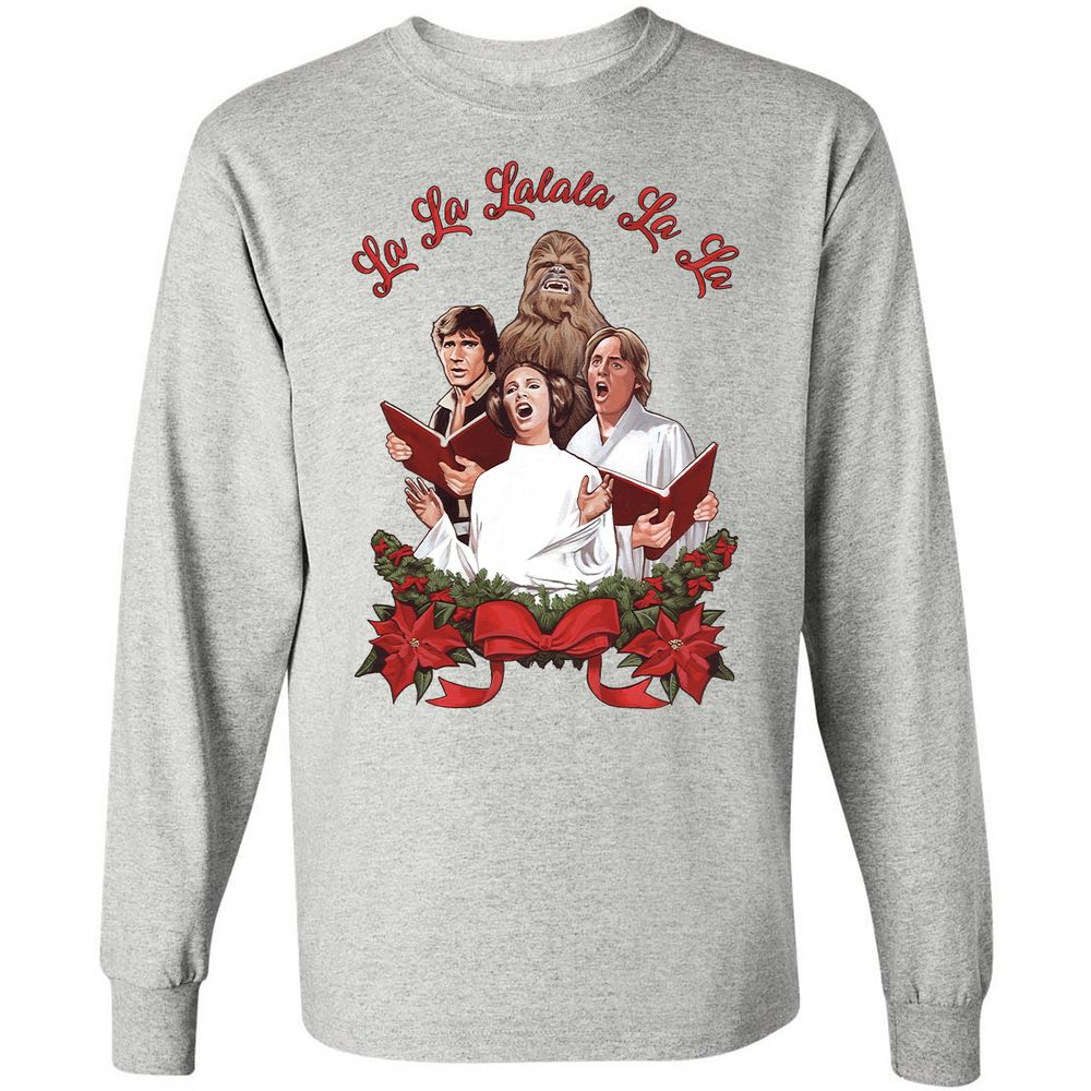 Long Sleeve T-Shirt - H3C1LZTH - Ash - 5