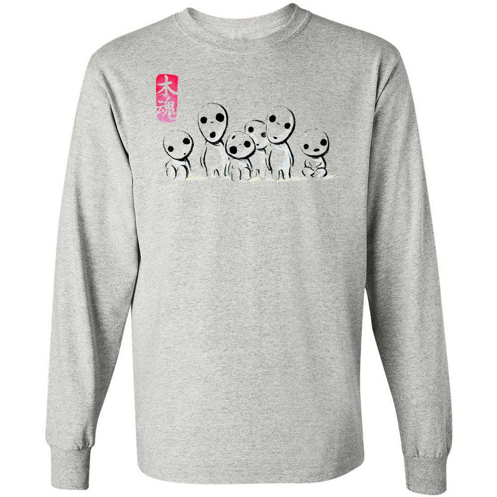 Long Sleeve T-Shirt - 869DUR33 - Ash - 5