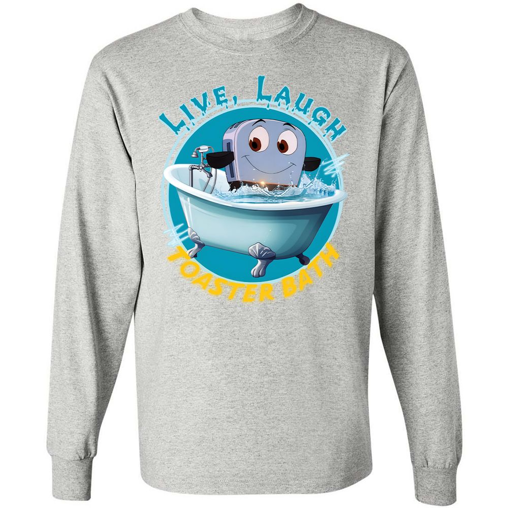 Long Sleeve T-Shirt - QERGG2KV - Ash - 5