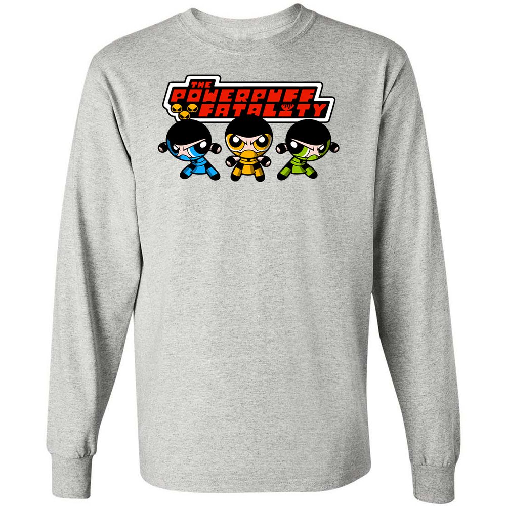Long Sleeve T-Shirt - QPYDRZFX - Ash - 5