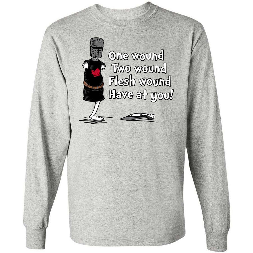 Long Sleeve T-Shirt - NAWPM9D9 - Ash - 5