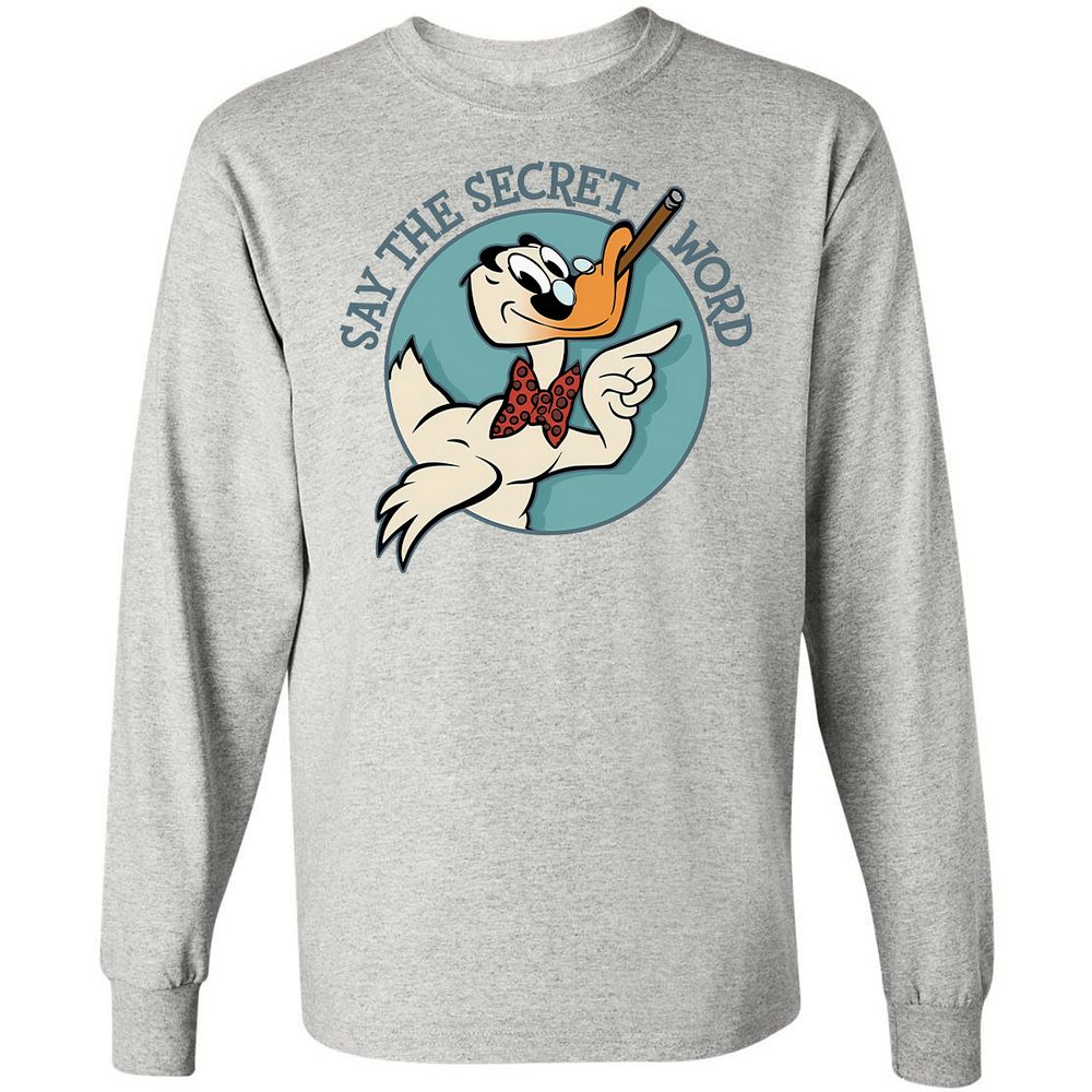 Long Sleeve T-Shirt - LXZKDLZU - Ash - 5