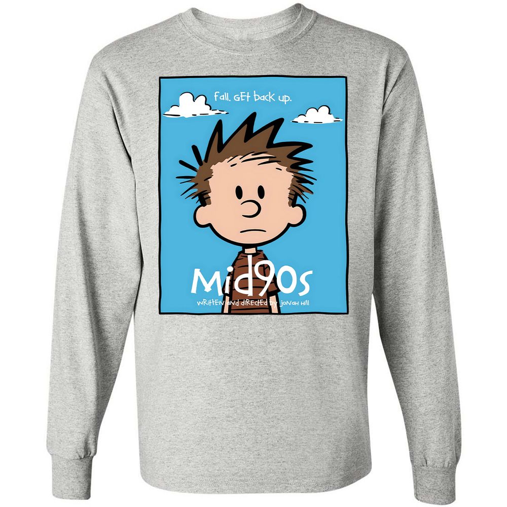 Long Sleeve T-Shirt - Y5T9JK1F - Ash - 5