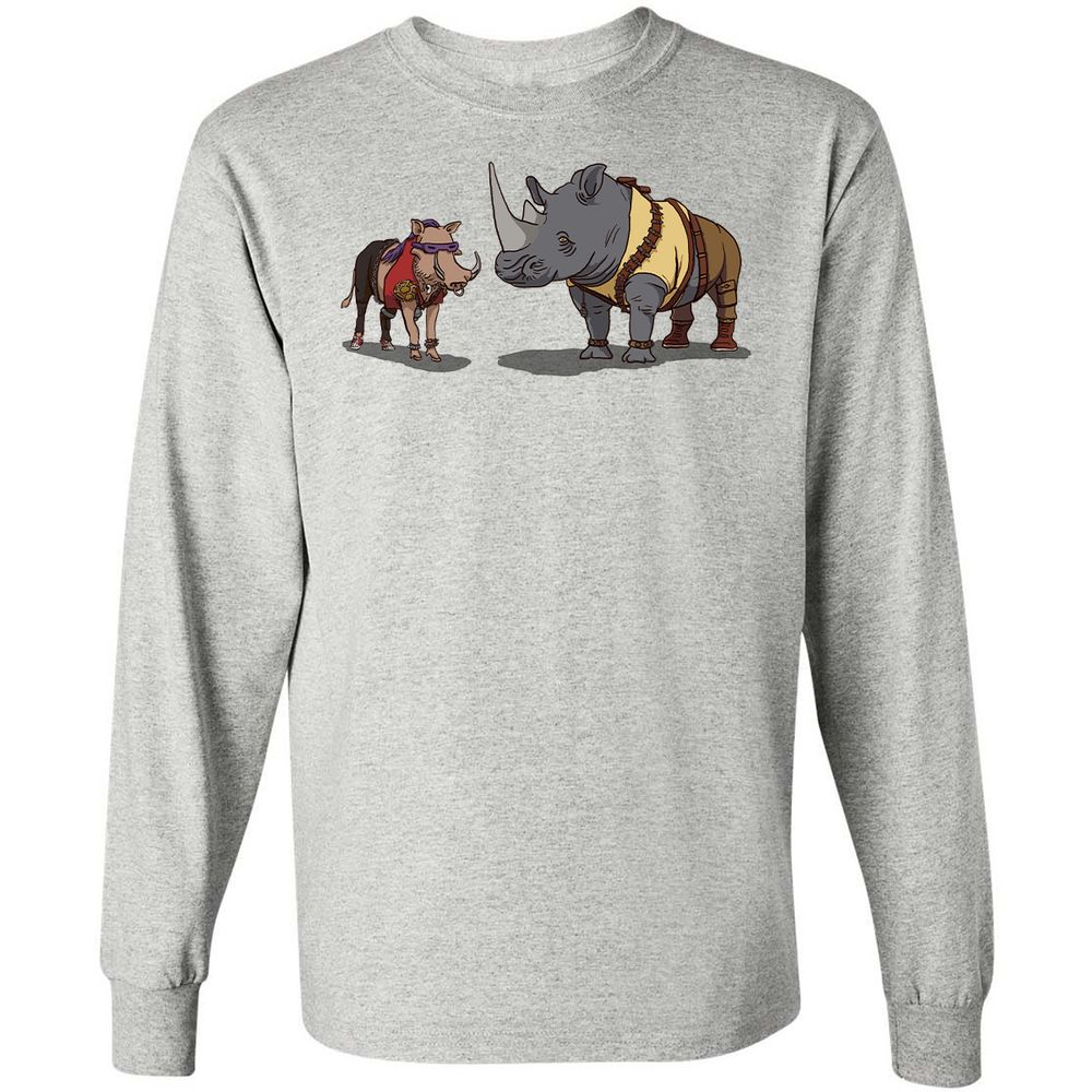 Long Sleeve T-Shirt - GQKUC1VG - Ash - 5