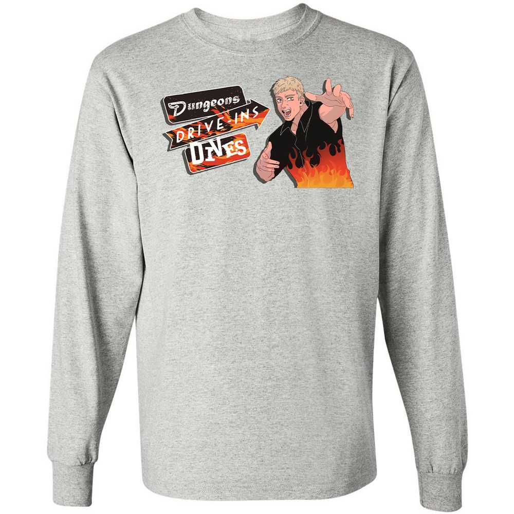 Long Sleeve T-Shirt - 1RGM6N2Y - Ash - 5