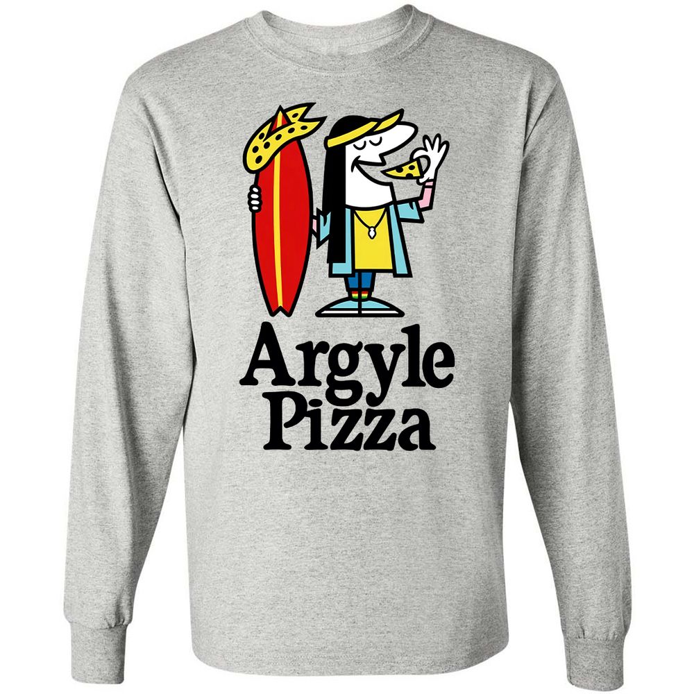 Long Sleeve T-Shirt - 25VCLJVH - Ash - 5