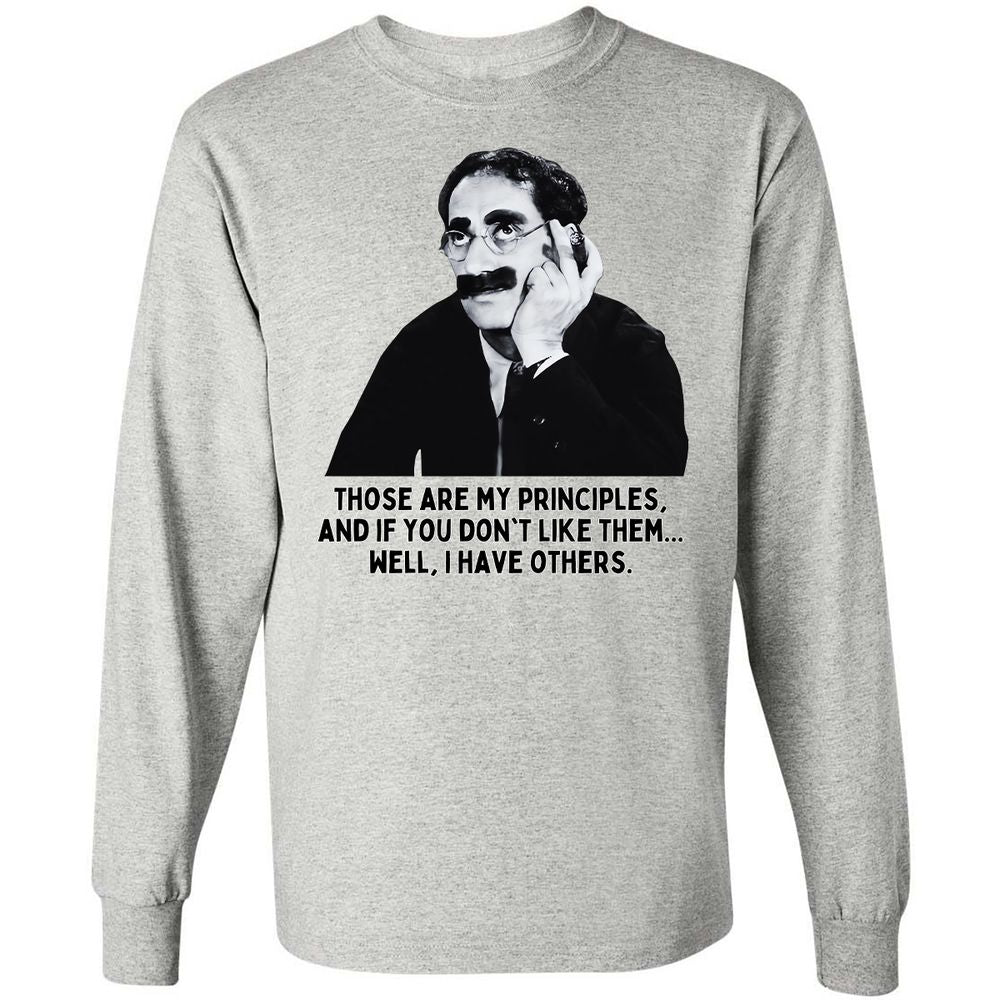 Long Sleeve T-Shirt - NRZGMQT2 - Ash - 5