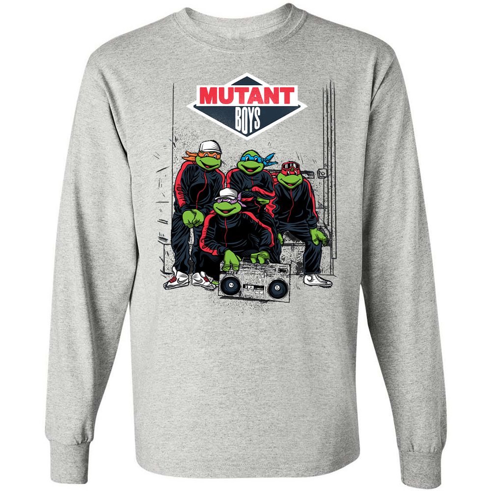 Long Sleeve T-Shirt - 1NGP53JY - Ash - 5