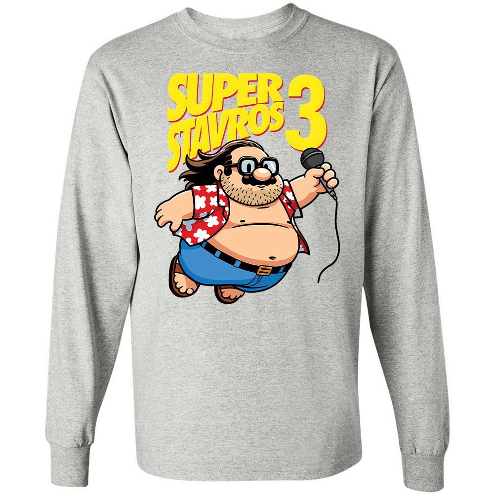 Long Sleeve T-Shirt - 858HAAV3 - Ash - 5