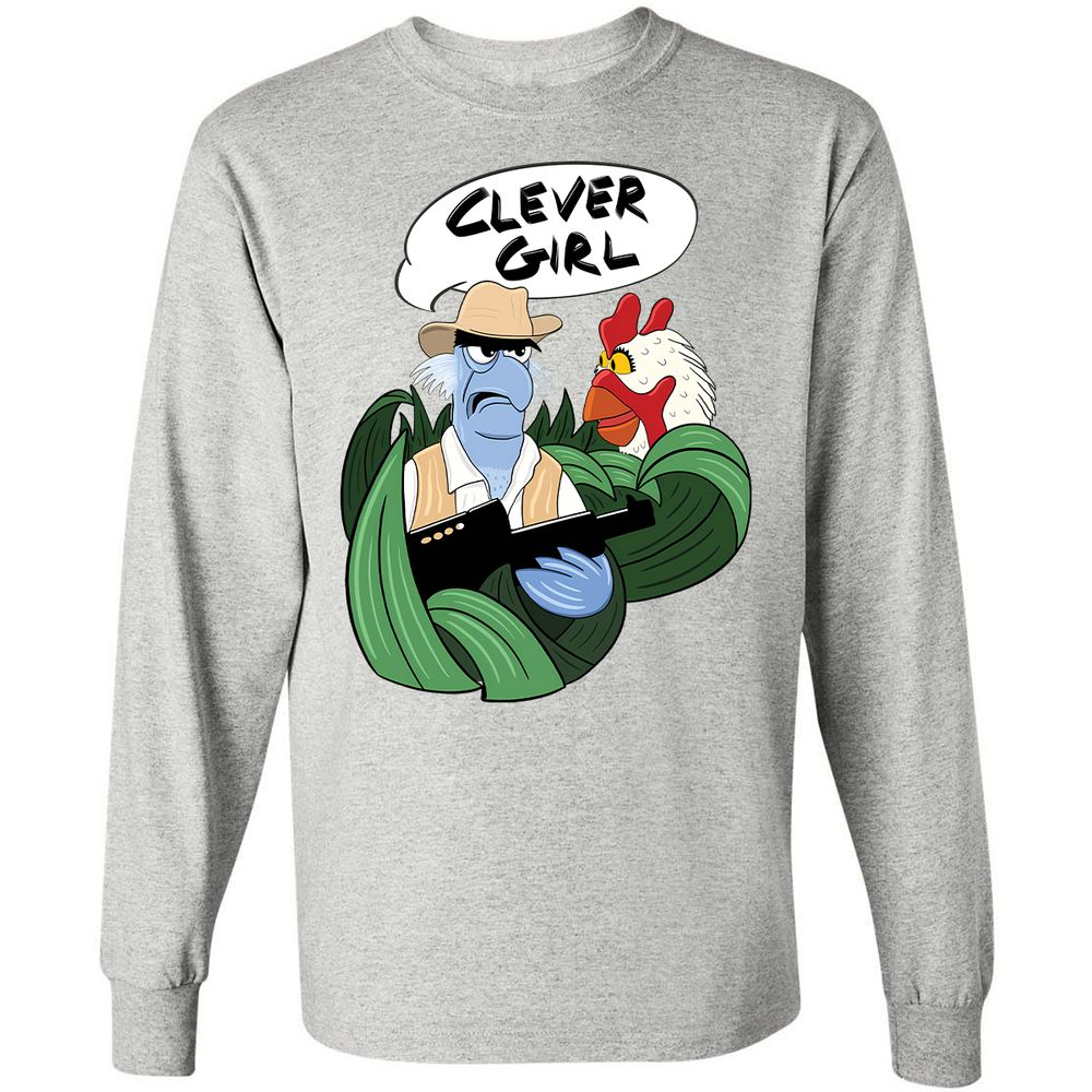 Long Sleeve T-Shirt - R1AV5Y1P - Ash - 5