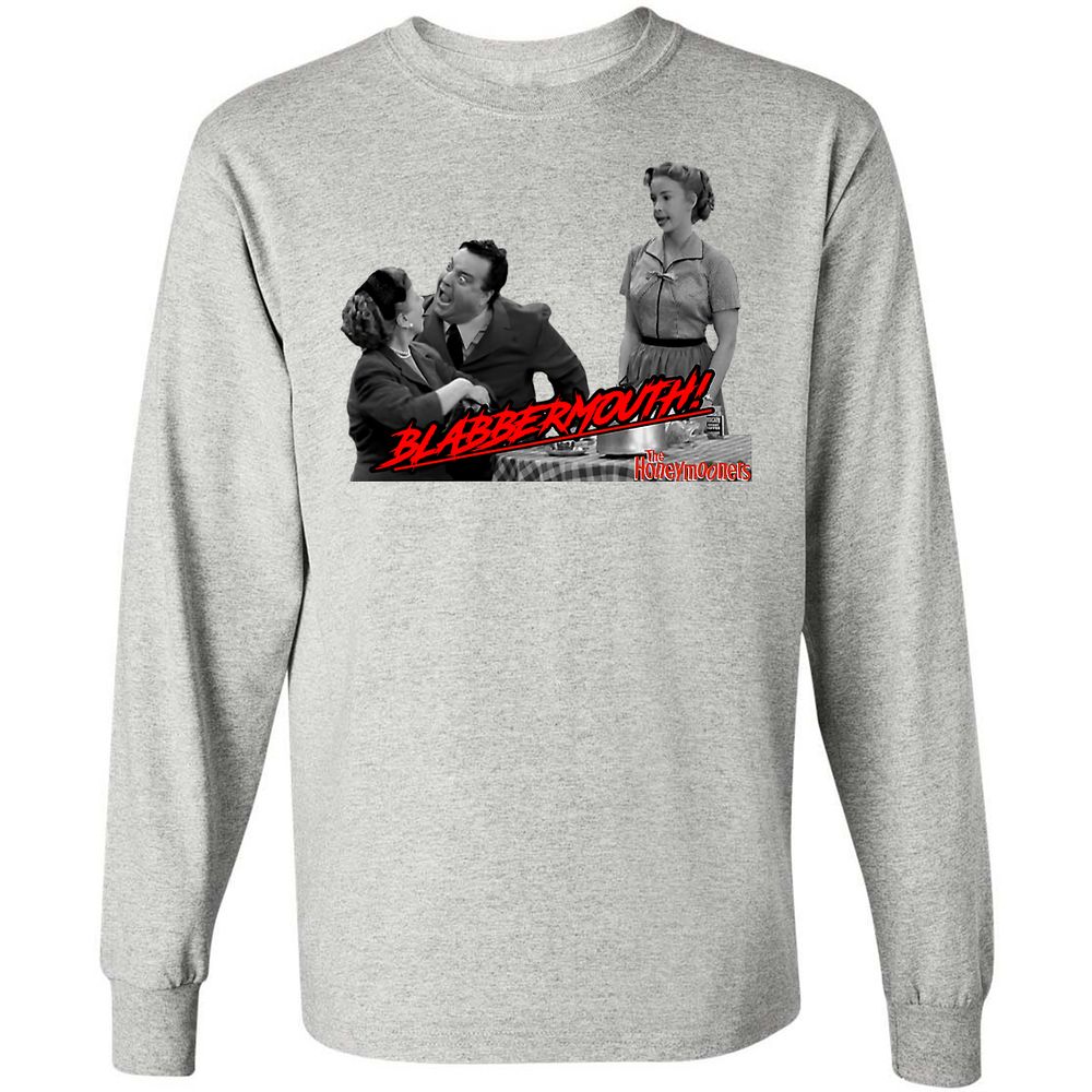 Long Sleeve T-Shirt - XDB5DQ71 - Ash - 5