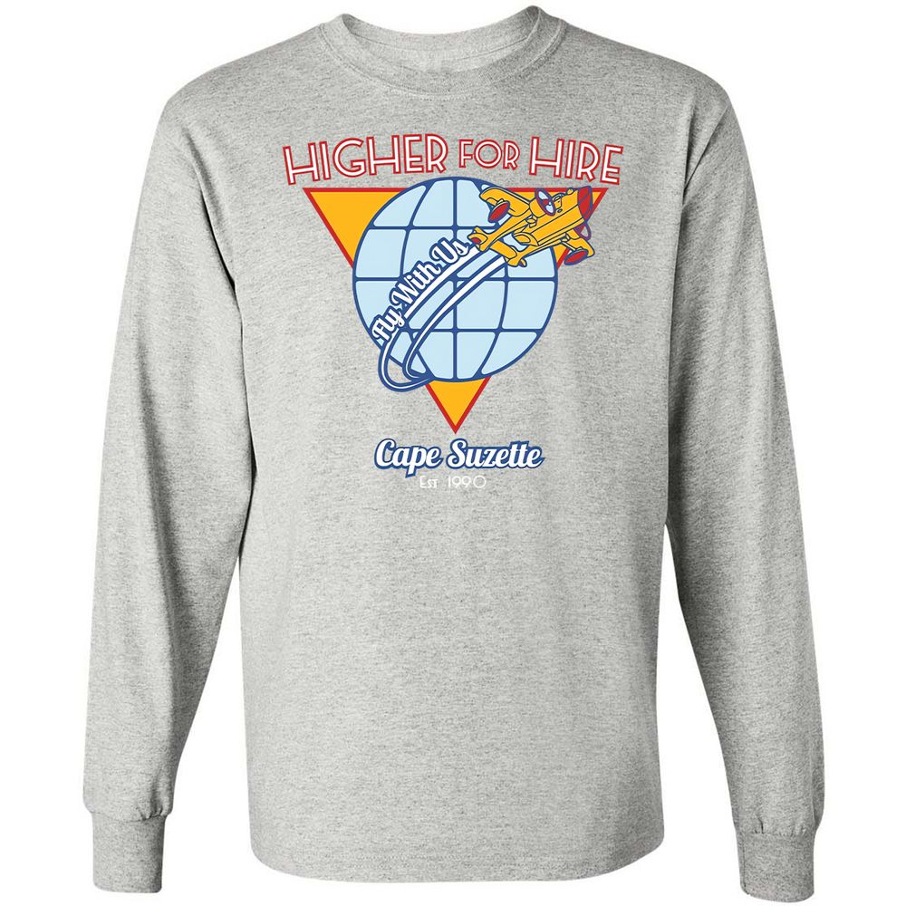 Long Sleeve T-Shirt - HYNJQ89R - Ash - 5