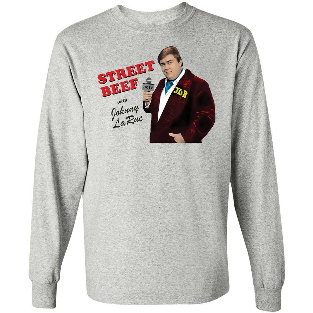 Long Sleeve T-Shirt - QGXH3TL7 - Ash - 5