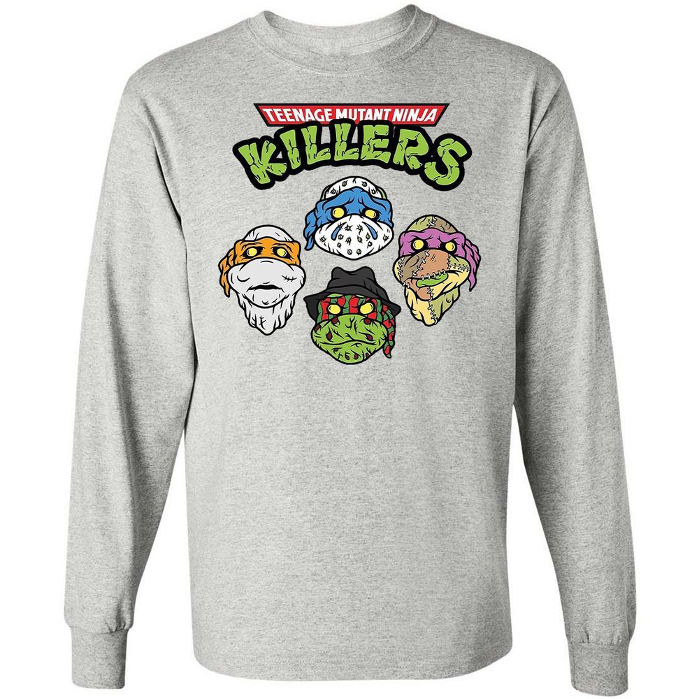 Long Sleeve T-Shirt - 2TEZKREG - Ash - 5