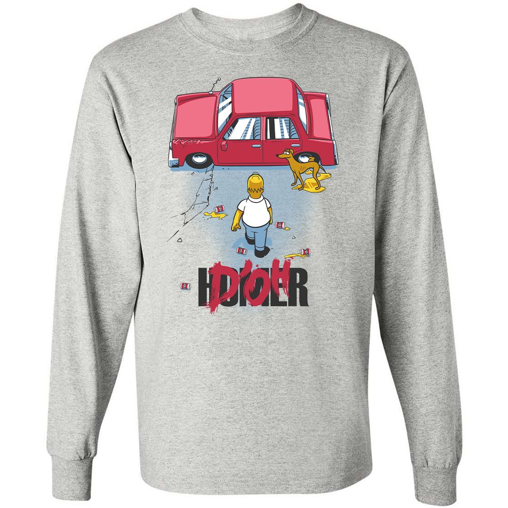 Long Sleeve T-Shirt - SJ9Z497B - Ash - 5