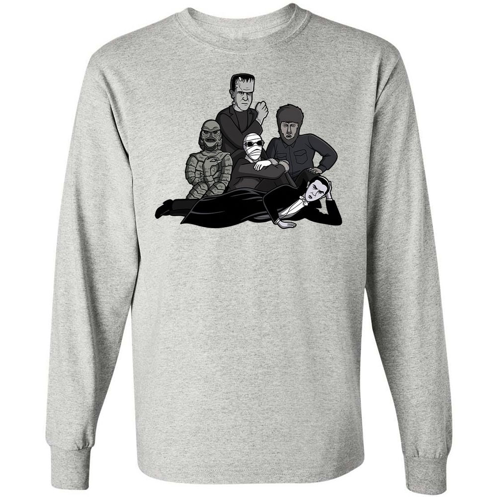 Long Sleeve T-Shirt - 1MS2AMZ5 - Ash - 5