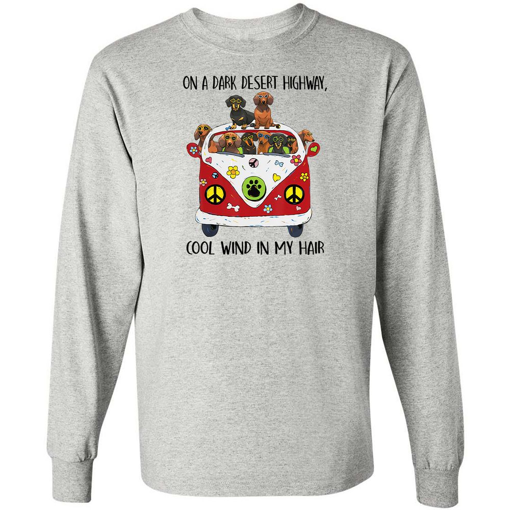 Long Sleeve T-Shirt - YHVC1FNU - Ash - 5