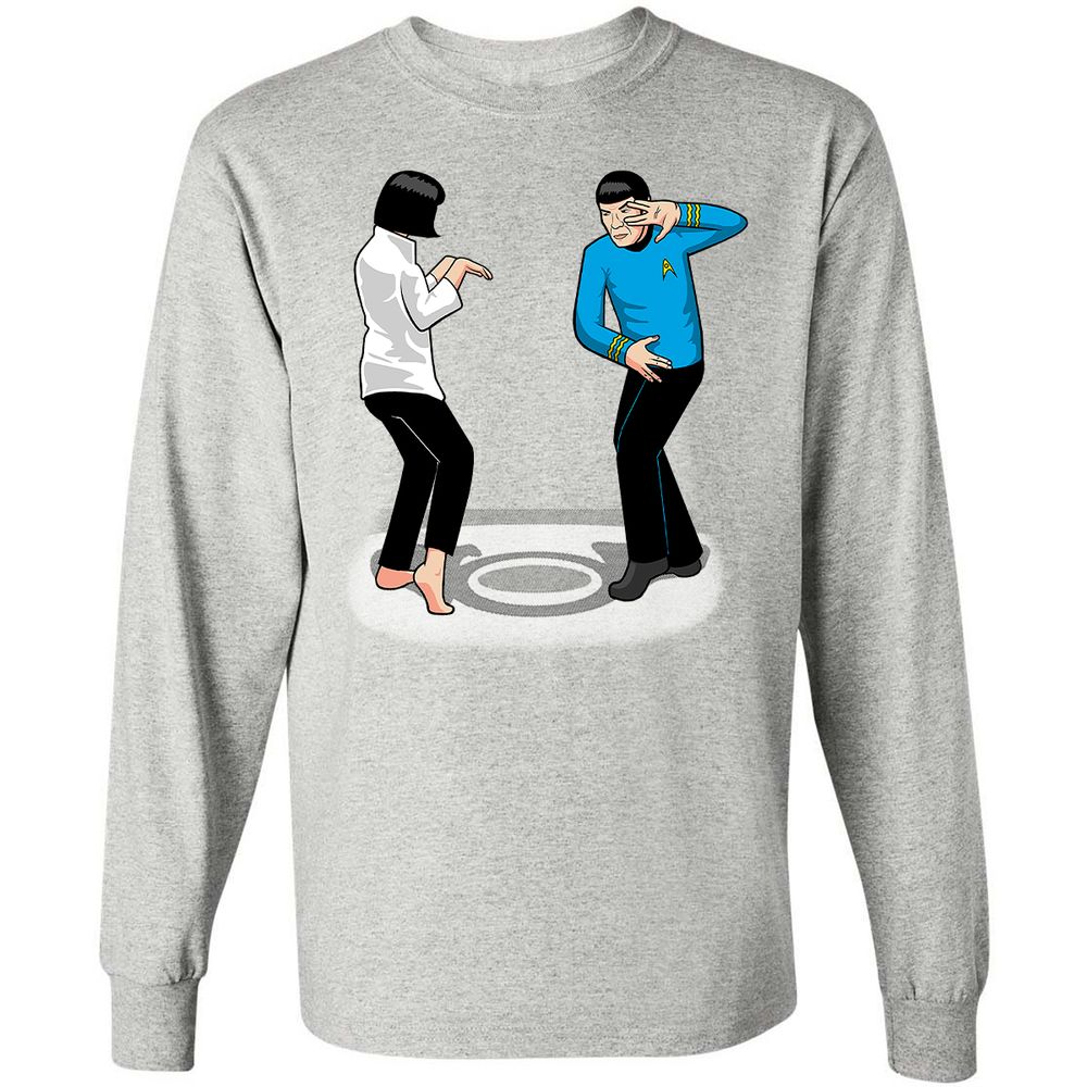 Long Sleeve T-Shirt - YFQRBYYA - Ash - 5