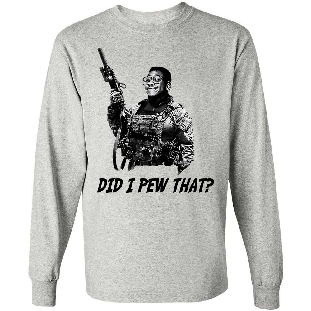 Long Sleeve T-Shirt - W4PJVRGW - Ash - 5
