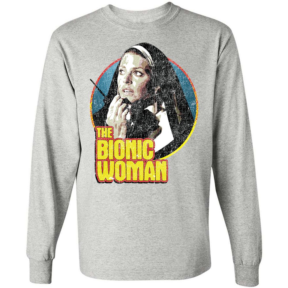 Long Sleeve T-Shirt - 1TWFDKDV - Ash - 5