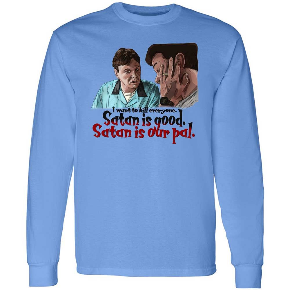 Long Sleeve T-Shirt - KU3UST6R - Carolina Blue - 5