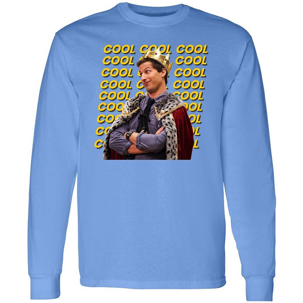 Long Sleeve T-Shirt - 8Z8QPF7X - Carolina Blue - 5
