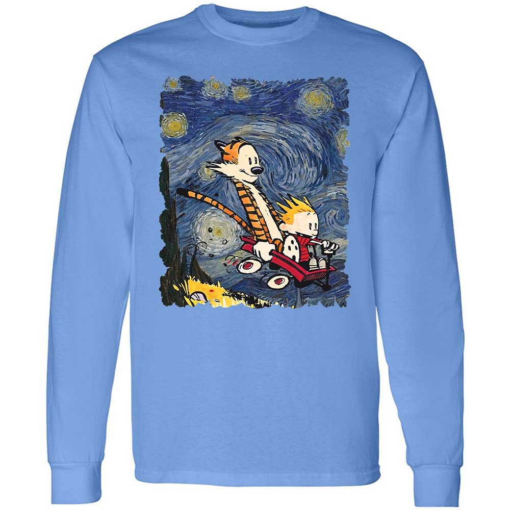 Long Sleeve T-Shirt - TFY5XZCE - Carolina Blue - 5