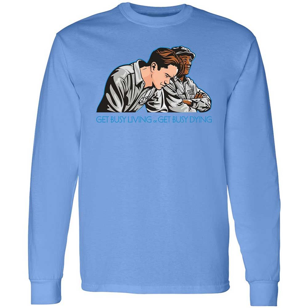 Get Busy Living - Carolina Blue - 5