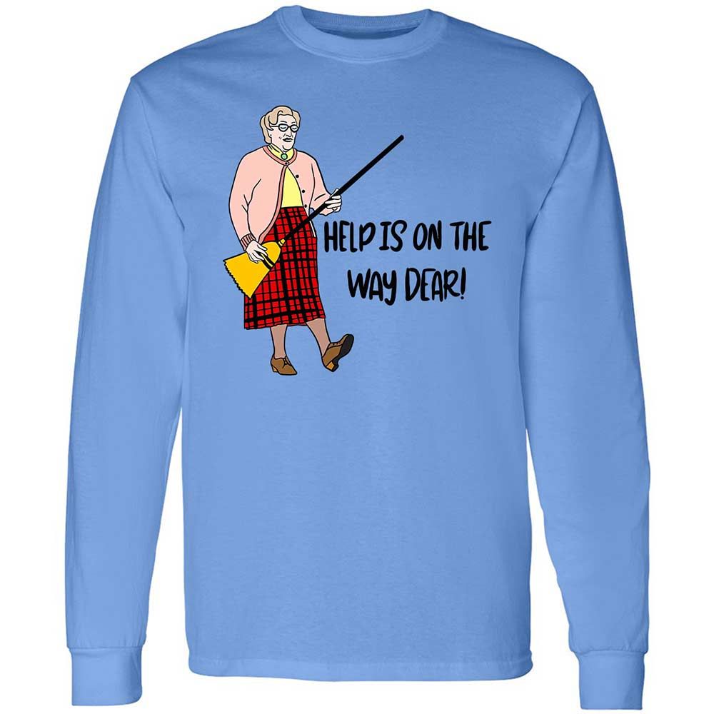 Help is on the way dear - Carolina Blue - 5