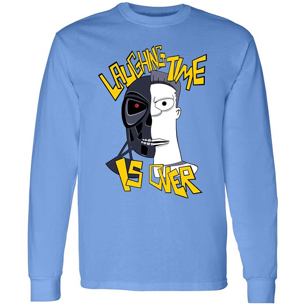 Laughing time is over - Carolina Blue - 5