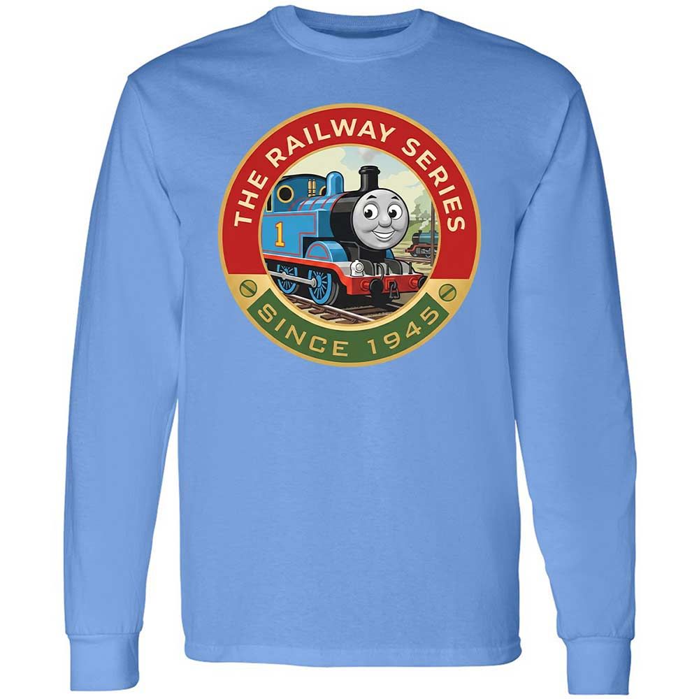 Long Sleeve T-Shirt - Y5C5TLPV - Carolina Blue - 5