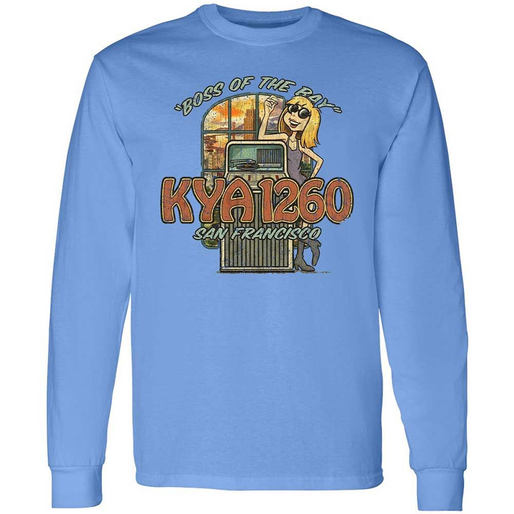 Long Sleeve T-Shirt - RY8JDMW7 - Carolina Blue - 5