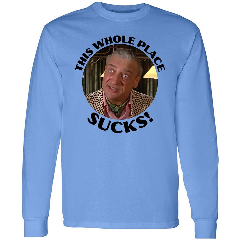 Long Sleeve T-Shirt - BL1XKS9F - Carolina Blue - 5