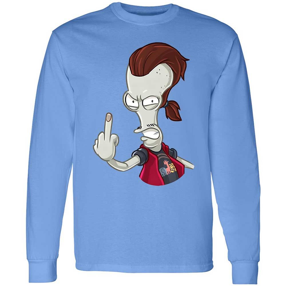 Long Sleeve T-Shirt - WMJ21X1M - Carolina Blue - 5