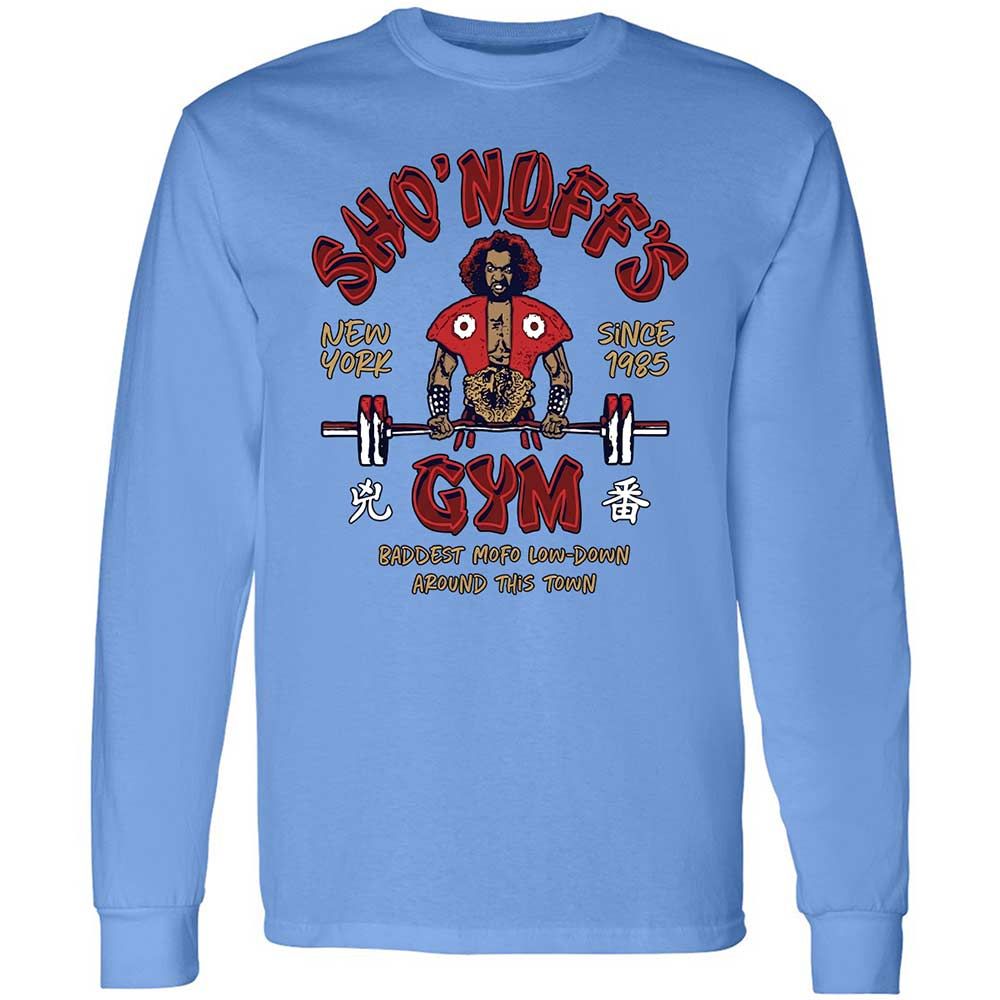Sho'nuff's Gym - Carolina Blue - 5