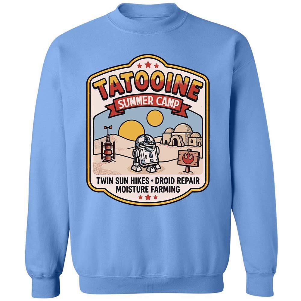 Classic Unisex Sweatshirt - LF8H68KZ - Carolina Blue - 5
