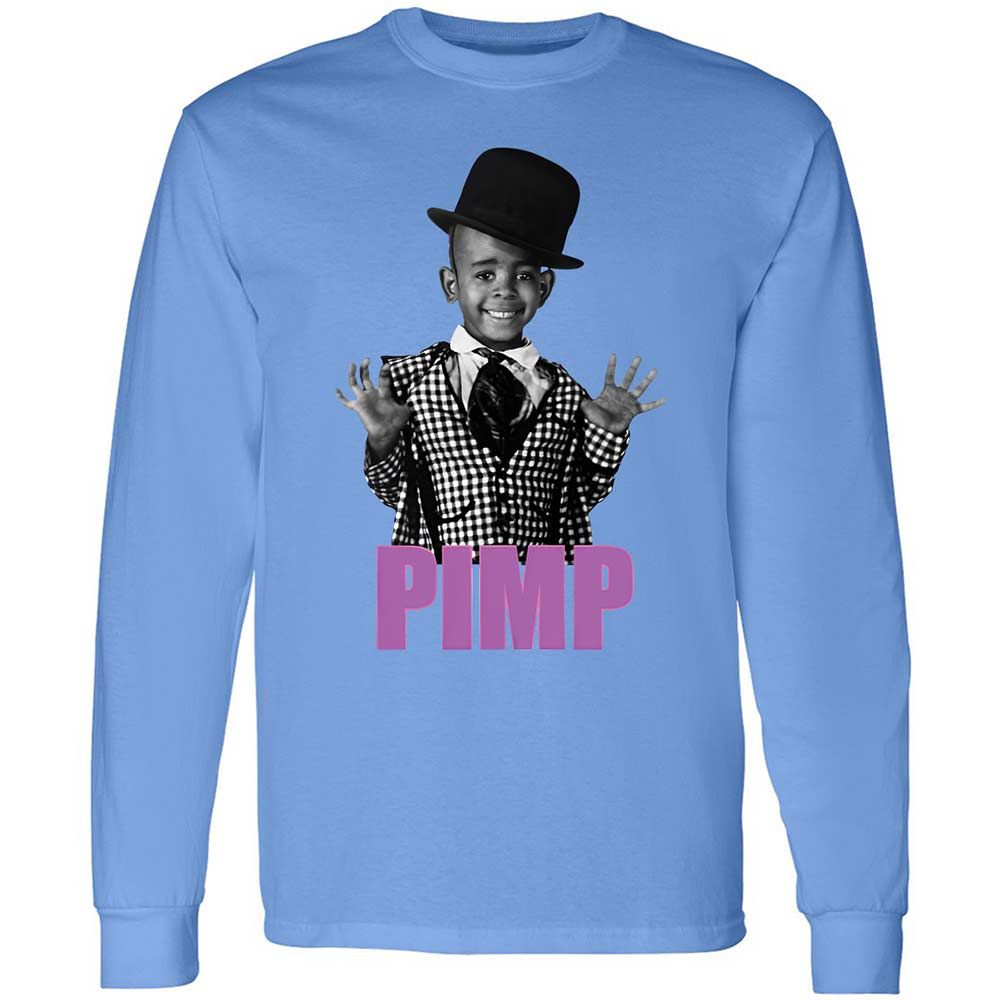 Long Sleeve T-Shirt - ZU39TEZM - Carolina Blue - 5
