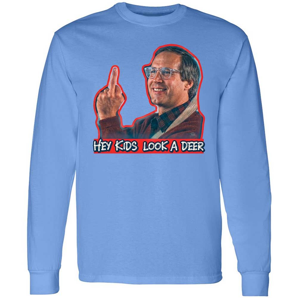 Hey Kids, Look a Deer - Carolina Blue - 5